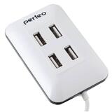 USB-HUB Perfeo  4 Port, (PF-VI-H028 White) 